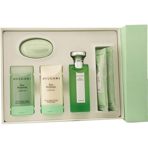 bvlgari green tea gift set.